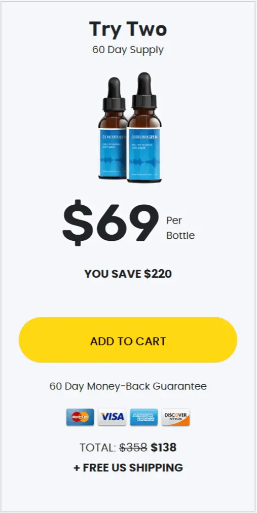 Cerebrozen offer price